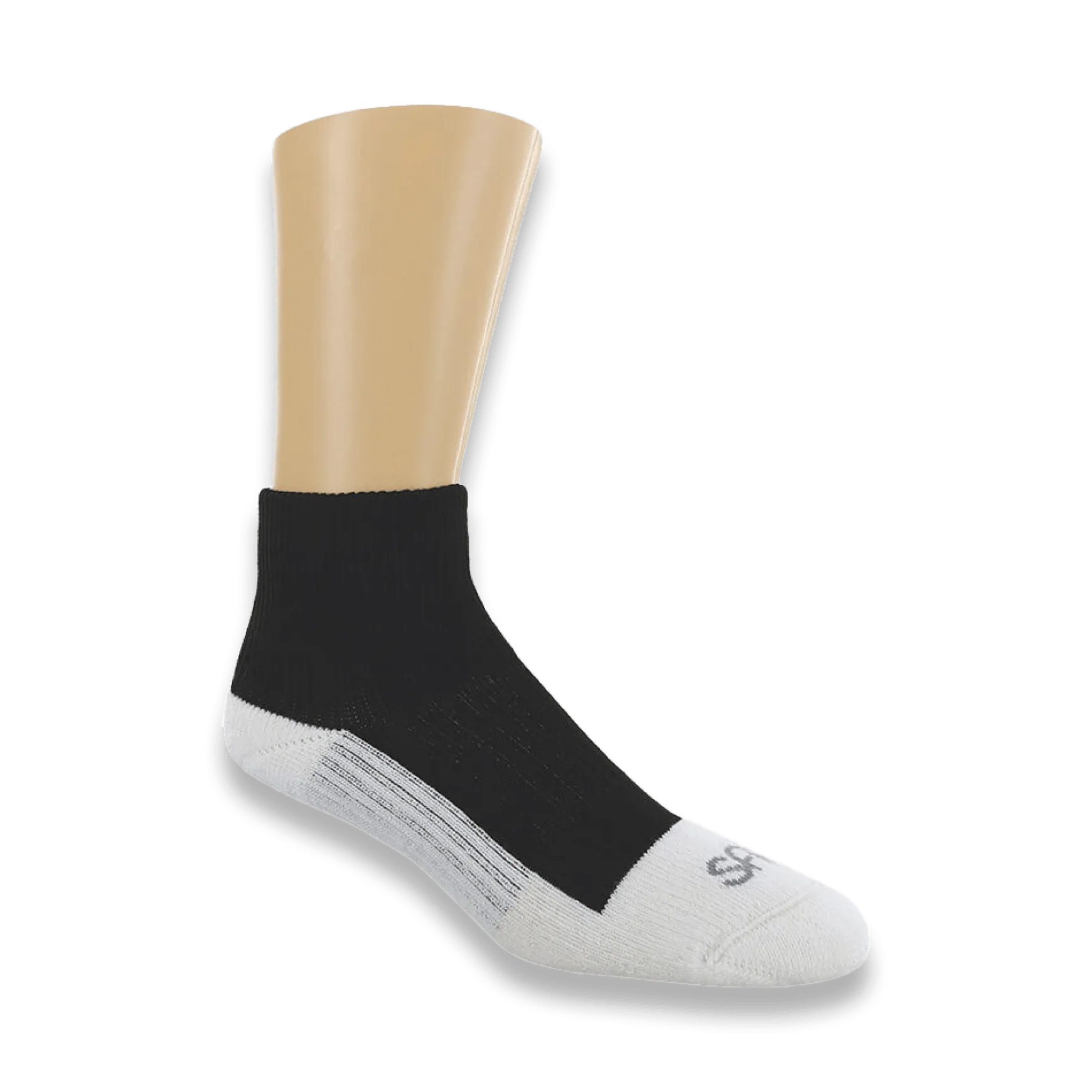 SAS Diabetic Quarter Crew Socks