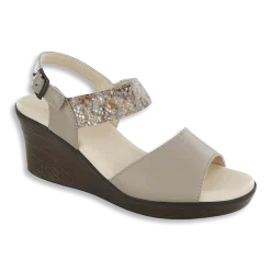 SAS Heather - Wedge Heel