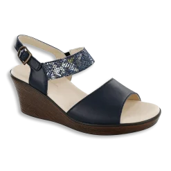 SAS Heather - Wedge Heel