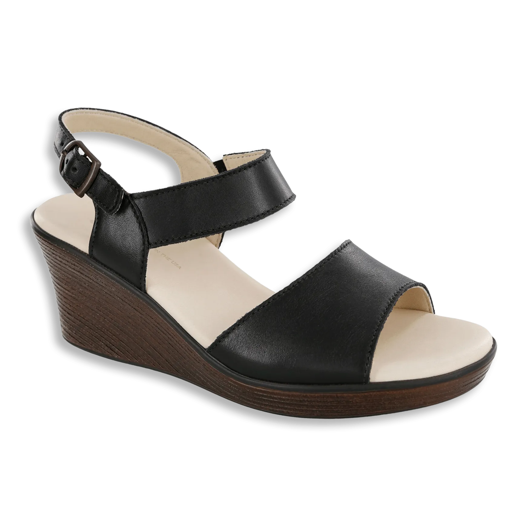 SAS Heather - Wedge Heel