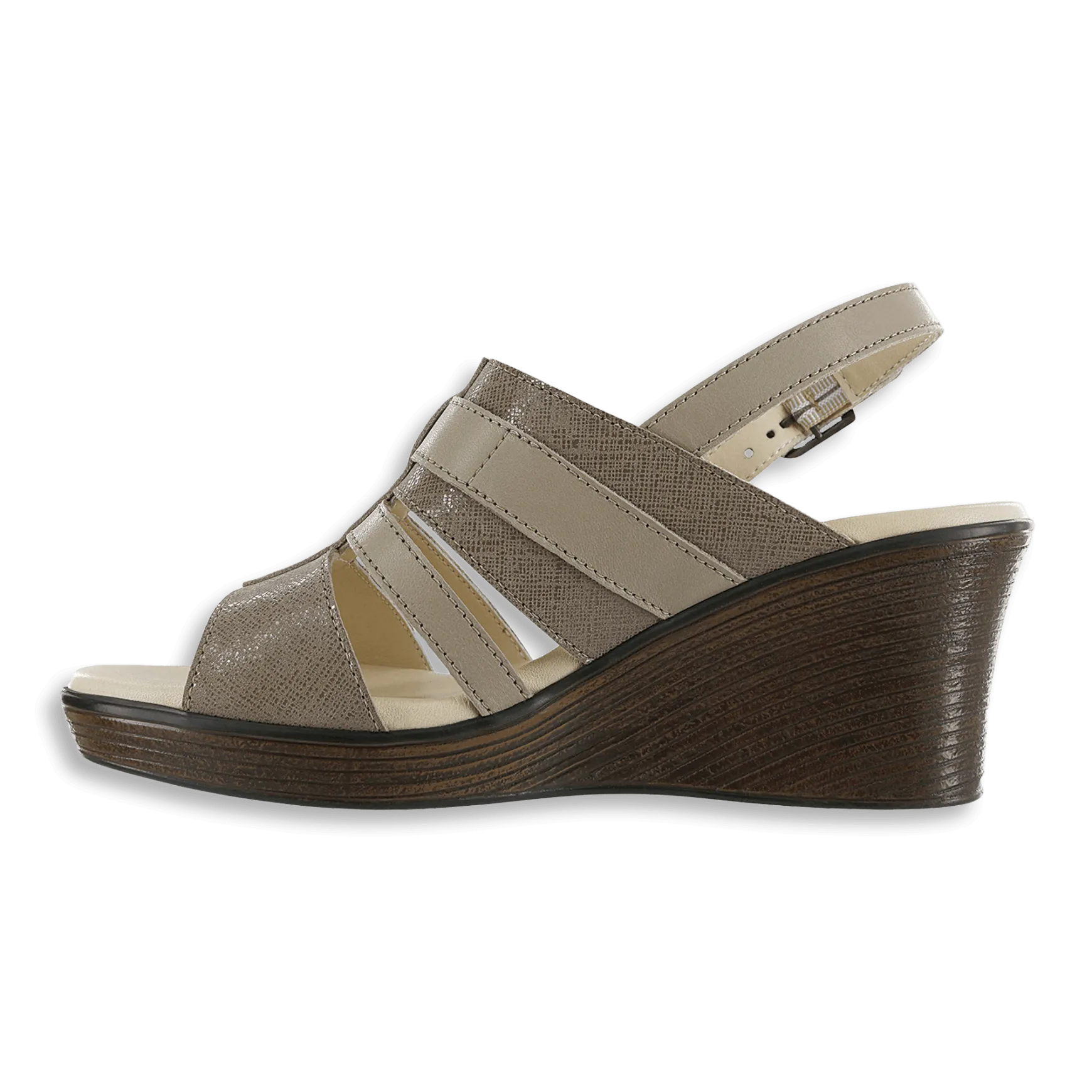 SAS Layla - T Strap Wedge Sandal